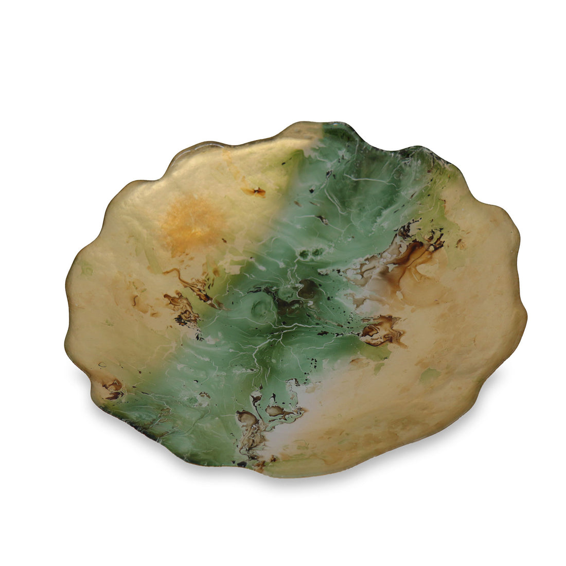 beatriz-ball-glass-new-orleans-large-painted-centerpiece-with-scalloped-edges-green-gold