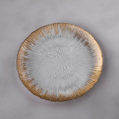 beatriz-ball-glass-radiant-charger-plate-clear-and-gold