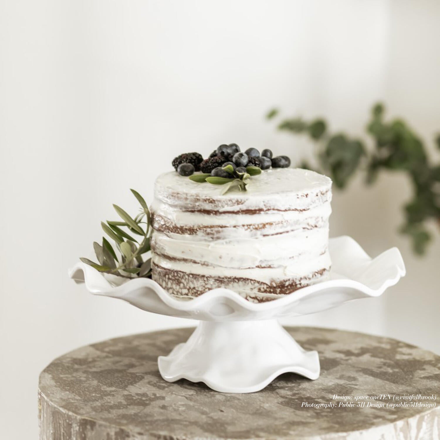 Tavola Glass Cake Stand – Arte Italica