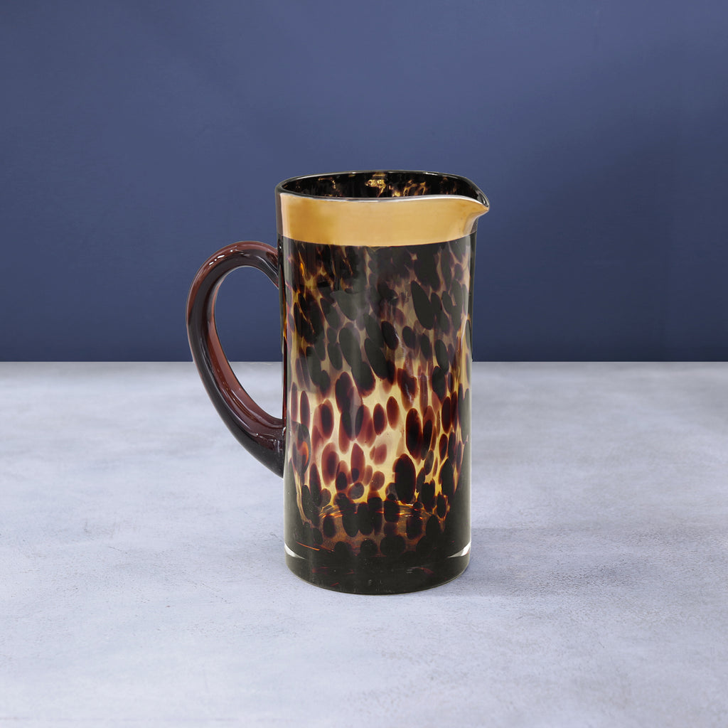 beatriz-ball-glass-tortoise-and-gold-pitcher-seconds-non-refundable