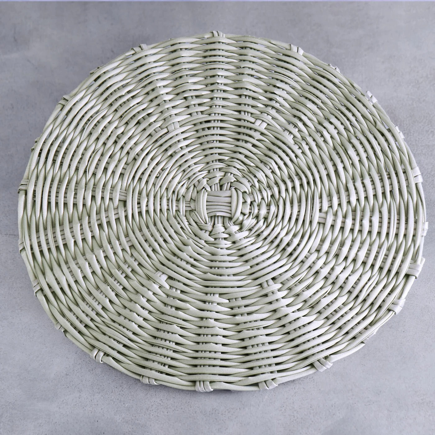 VIDA Faux Wicker Placemats Set of 4 (Seagrass)