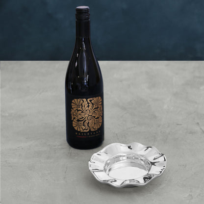 GIFTABLES Vento Silver Wine Coaster