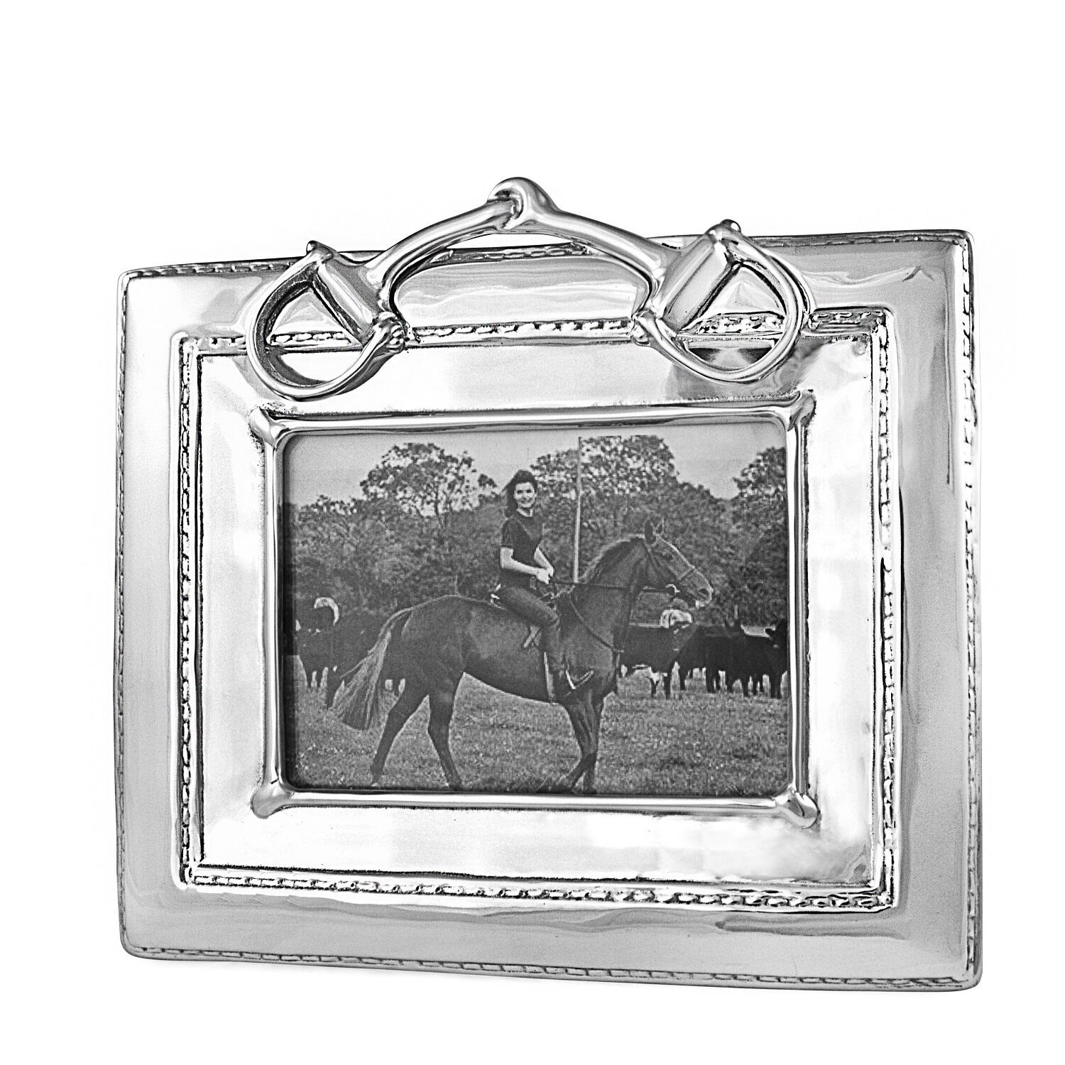 FRAME Western Equestrian Snaffle Bit 5 x 7 Frame