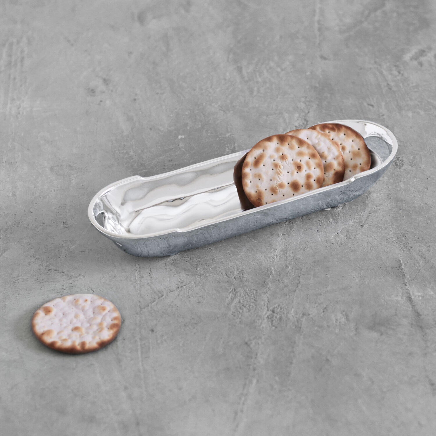 GIFTABLES Soho Cracker Tray with Handles