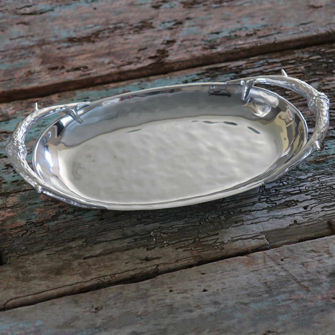 WESTERN Antler Medium Oval Bowl