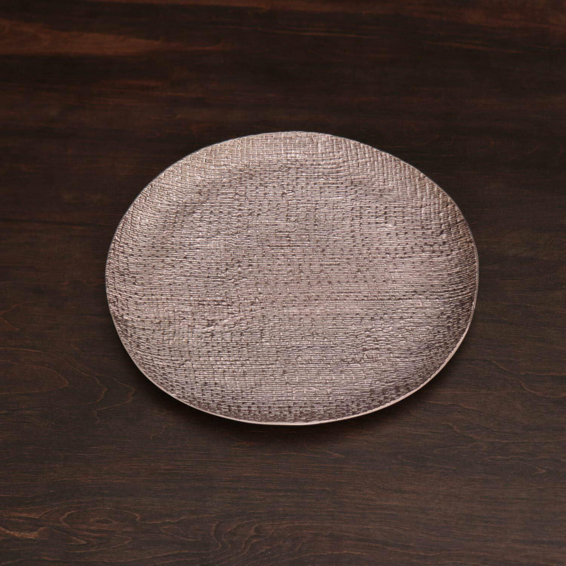 SIERRA Tela Large Round Platter (Rose Gold)