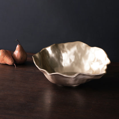 SIERRA MODERN Maia Large Bowl (Gold)