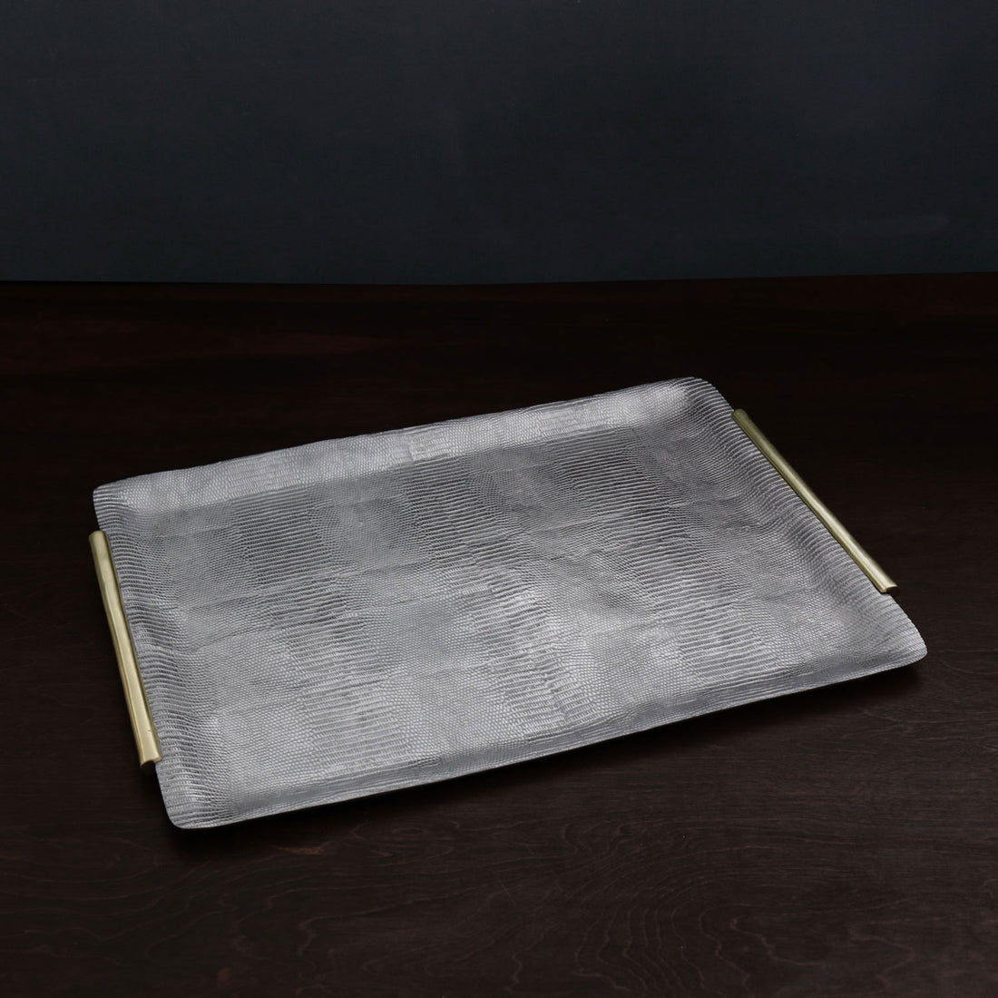 beatriz-ball-sierra-modern-python-extra-large-rectangular-tray-with-handles-gunmetal-and-gold