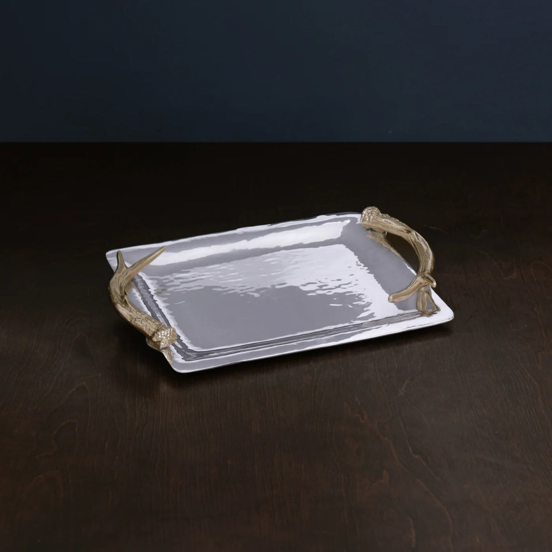 WESTERN Antler Emerson Medium Tray with Gold Handles